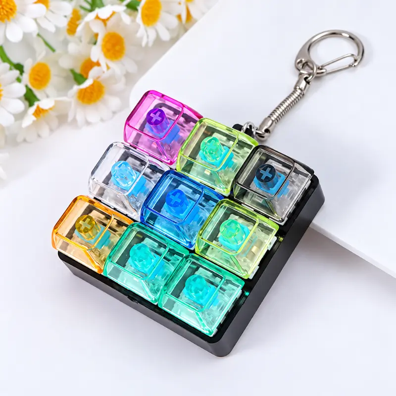 móc khóa keycap 9 phím