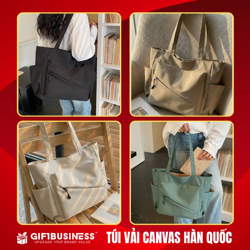 túi tote in logo