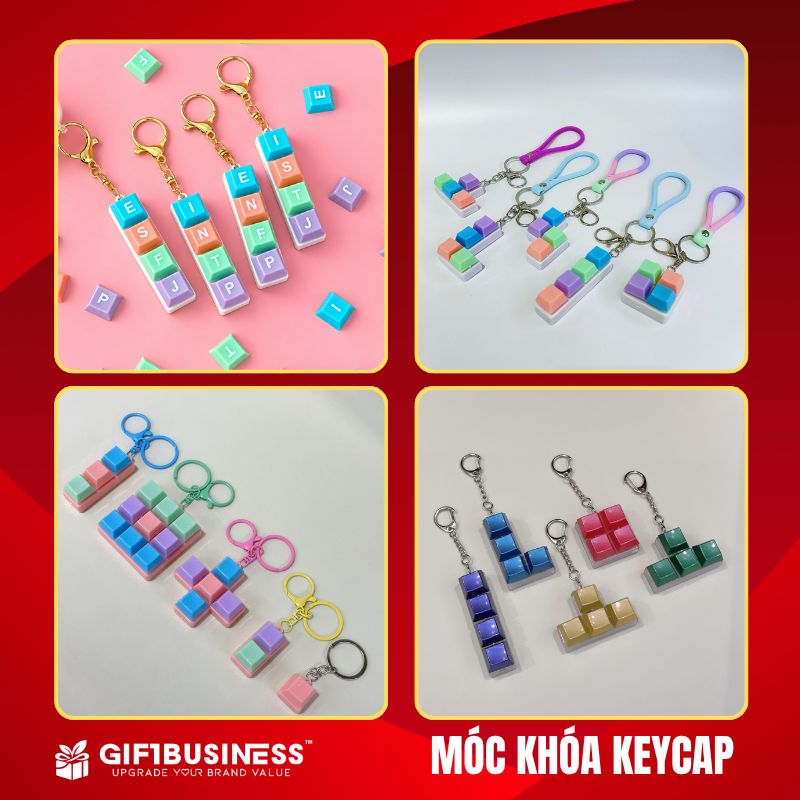 mẫu mã móc khóa keycap