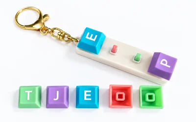 móc khóa keycap custom theo tên