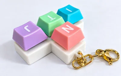 móc khóa mô phỏng keycap pc