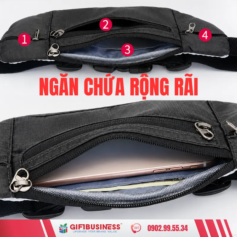 ngăn chứa rộng rãi