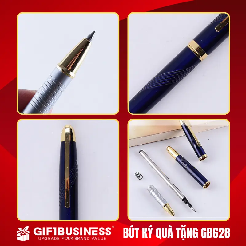 quà tặng bút ký gb628 in logo