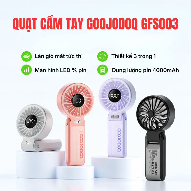 in logo lên quạt cầm tay gfs003