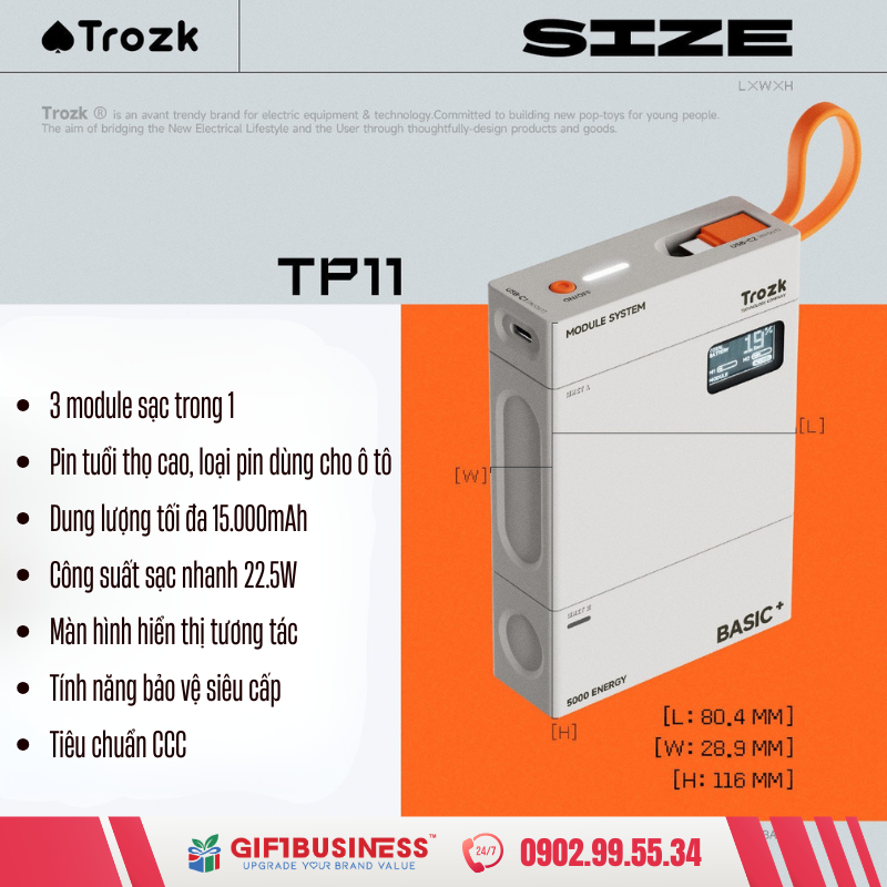 sạc dự phòng độc đáo