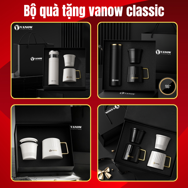 bộ quà tặng vanow classic sang trọng