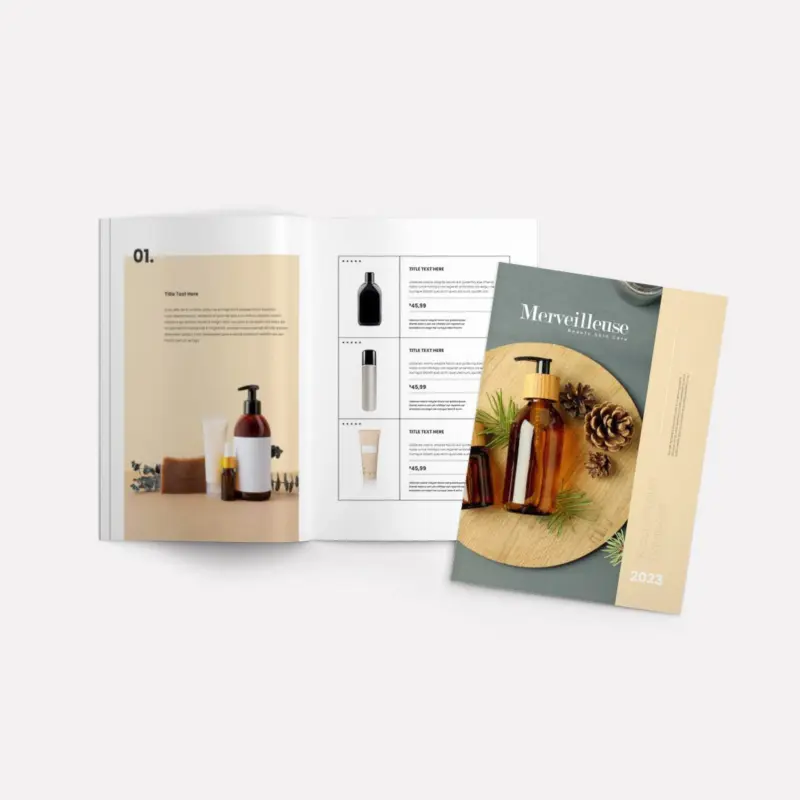 catalogue mỹ phẩm
