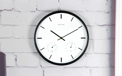 đồng hồ treo tường đo nhiệt độ độ ẩm