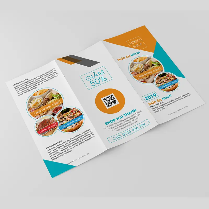 brochure gấp 3
