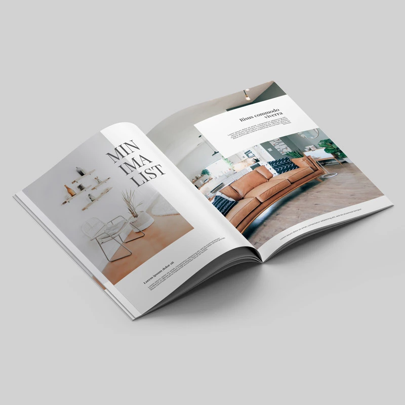 in catalogue khổ a5