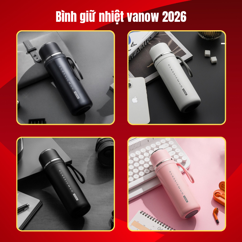quà bình giữ nhiệt vanow 2026